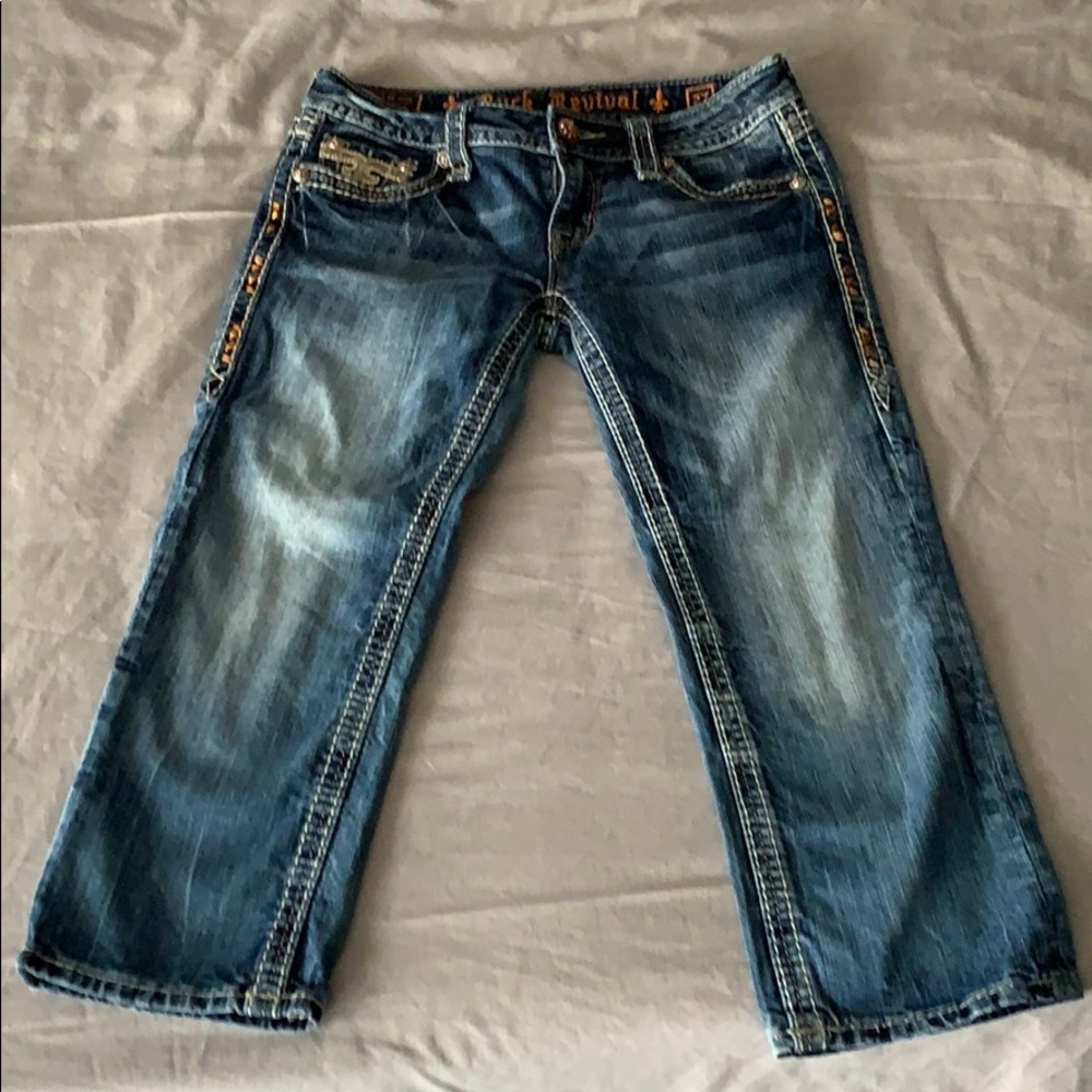 Women’s rock revival capris